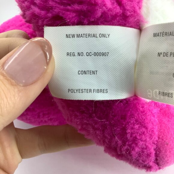 Tic Tac Toy Stuffed Cat Bright Pink 9" Plush Soft Toy Fuchsia Kitty Kitten 8" - Picture 5 of 8